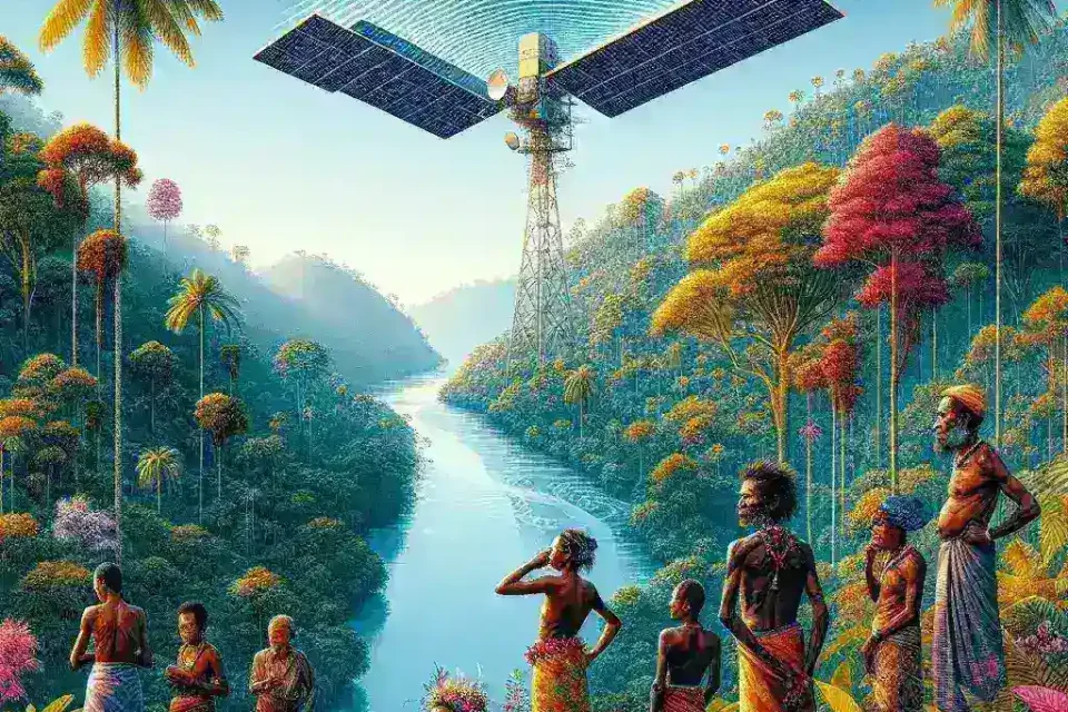 "Satellit internet CBN menghubungkan Papua dengan layanan komunikasi modern"