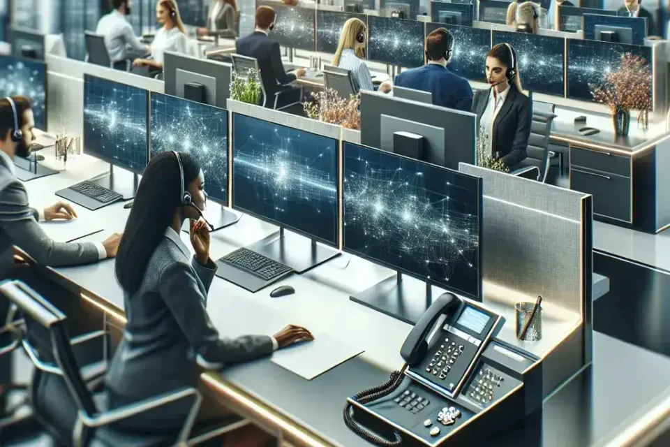 "Cloud PBX solution by Mitel Indonesia designed for modern offices, showcasing advanced technology and seamless communication features."